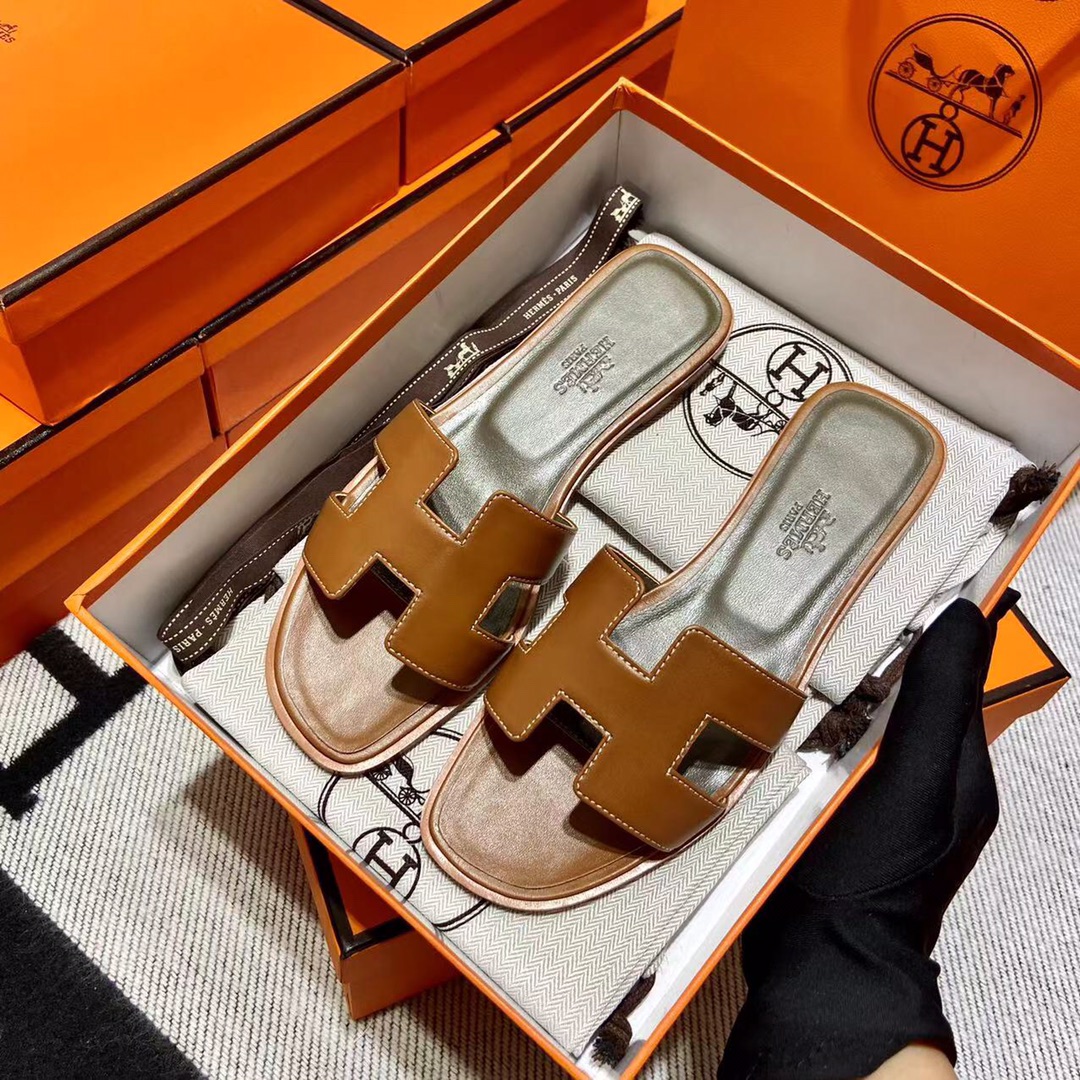 에르메스 올수공 오란 슬리퍼 샌들 스위프트 23